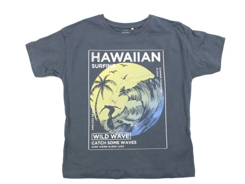 Name It t-shirt stormy weather print